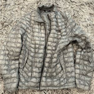 The North Face Gray Thermoball medium Jacket